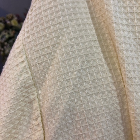 Moon Dance Waffel Knit Short Sleeve Robe - Picture 3 of 4